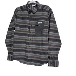 Columbia PFG Snap-Up Shirt – Men’s Large - Long Sleeve